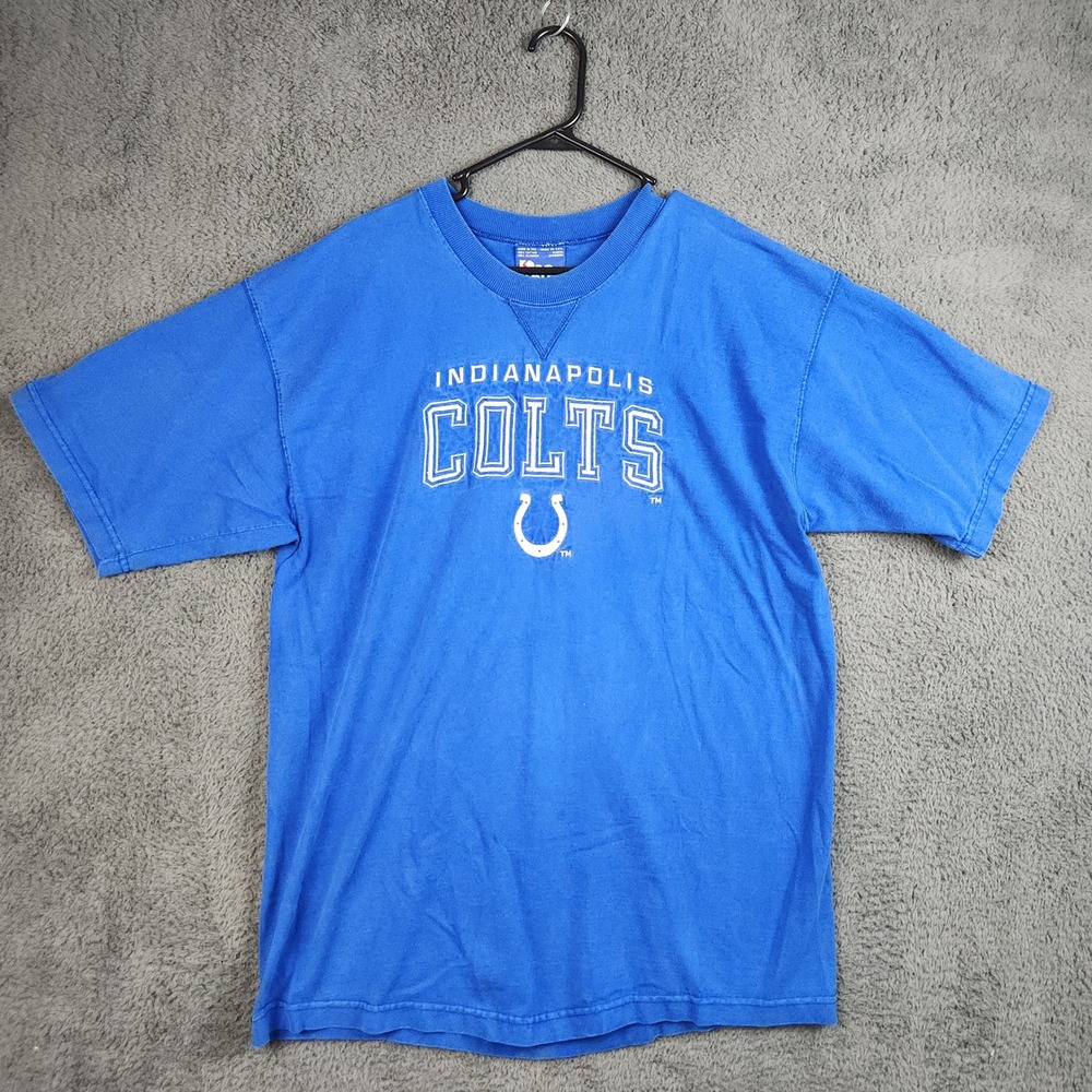 Vintage Indianapolis Colts Pro Player Shirt Mens XL USA Made NFL Embroidered 90s